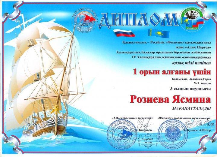 Достижение учащихся 2016-2017 уч.год