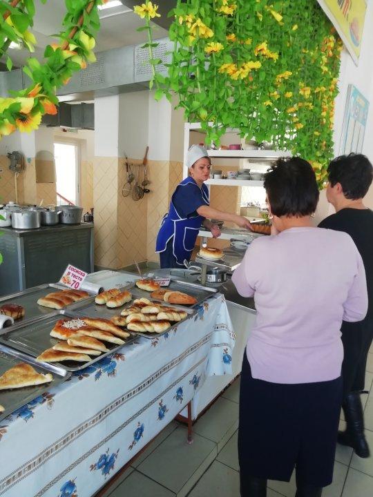 Оқушыларды ыстық тамақпен қамту.