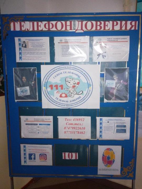 Өмірлік қиын жағдайға түскен балалар мен отбасыларға кәмелетке толмағандарға қатысты қатыгез қарау және зорлық-зомбылық мәселелері бойынша "қызу желі", Ұлттық, облыстық сенім телефоны желісінің қызметі